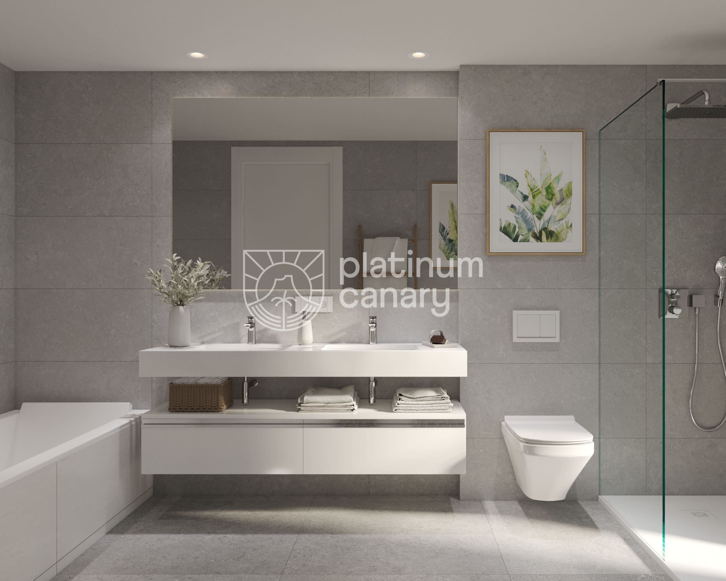 Baño principal urban