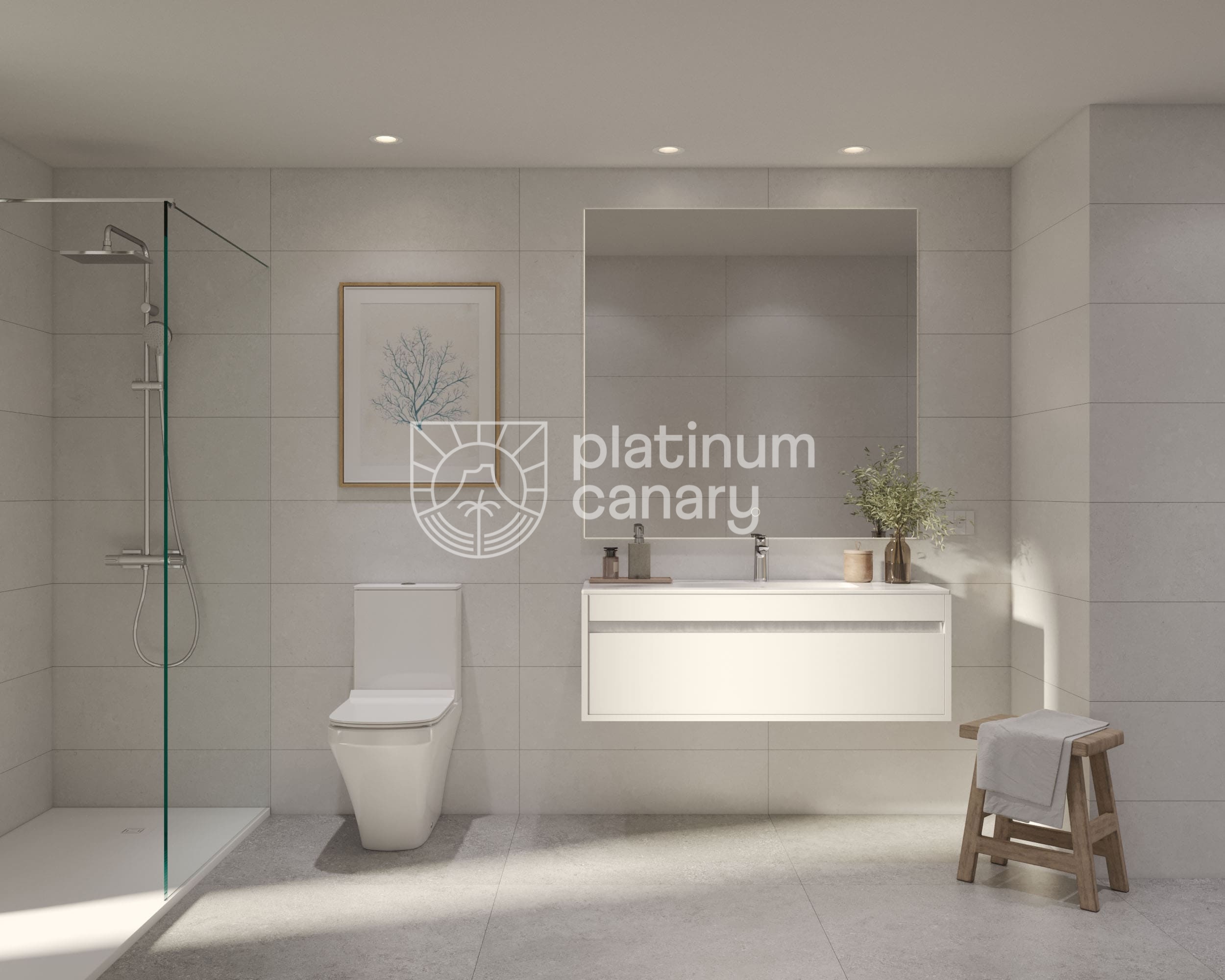 Baño secundario urban