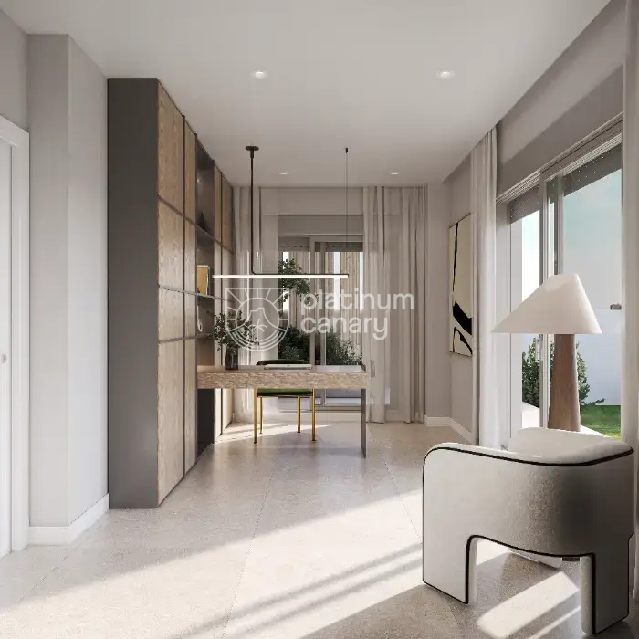 Cyan_Interior Villa 4_Despacho